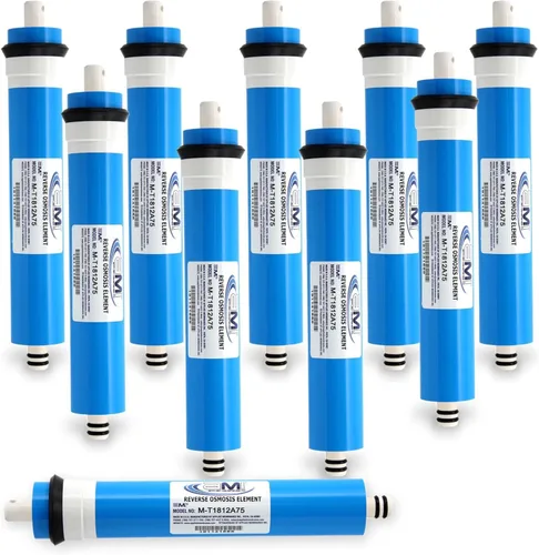 Miniatura 10 de APPLIED MEMBRANES INC. Membrana de ósmosis inversa 100 GPD Reemplazo del filtro de agua de membrana RO para sistema de filtración de agua