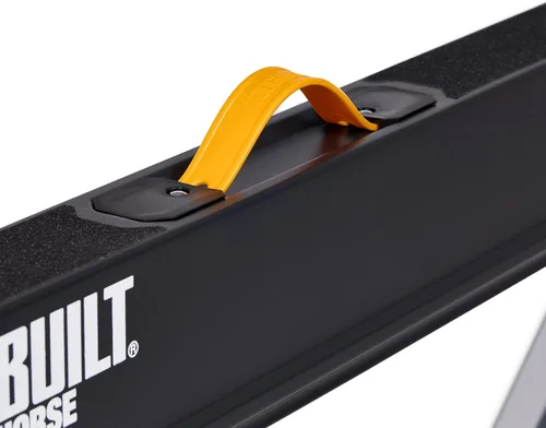 Miniatura 7 de ToughBuilt Mesa plegable para caballete/lugar de trabajo, capacidad de 1100 libras, construcción de acero resistente con asa de fácil transporte