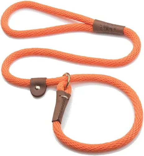 Miniatura 14 de Mendota - Correa deslizante para mascotas, combo de correa y collar para perro, fabricado en los Estados Unidos, amatista, 1/2 pulgadas x 4 pies