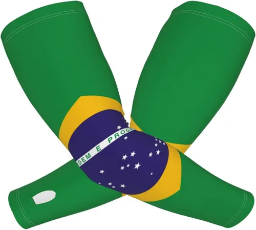 Miniatura 2 de Lindas mangas de brazo de bandera de enfriamiento con protección solar deportiva para hombres y mujeres Bandera de El Salvador_3221217