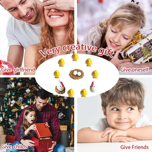 Miniatura 6 de Colgantes de zapatos de pollo para decoración de niñas lindos accesorios de zapatos de pollito para zueco divertidos zapatos de animales a juego