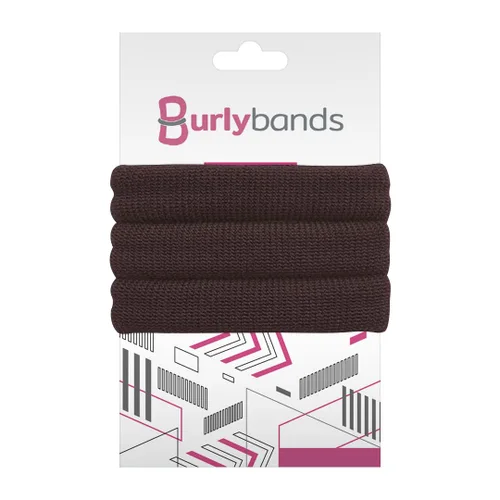 Miniatura 16 de Burlybands Lazos Grandes para Cabello para Cabello Grueso, Pesado o Rizado - Antideslizantes, Sin Daño, Coleteros Sin Costuras para Cola de Caballo