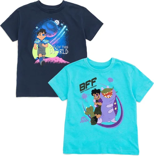 Miniatura 8 de Disney Paquete de 2 camisetas para bebés y niños grandes (12 meses - 14-16)