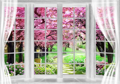 Miniatura 9 de Telón de fondo de campo de girasol, ventana, paisaje, granja, primavera, flores amarillas, cielo azul, fondo de poliéster de 5 x 3 pies para fotos