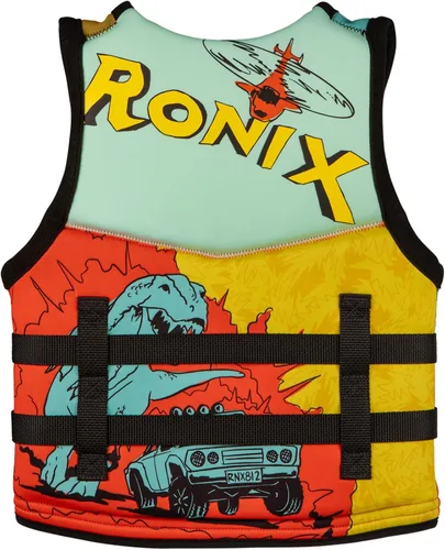 Miniatura 4 de Ronix Vision - Chaleco salvavidas CGA para niño - Azul/Naranja/Amarillo