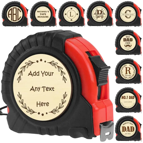 Cinta métrica personalizada grabada para papá, 10 pies, nombre personalizado, foto, regalos para el día del padre, abuelo, hombres, herramienta