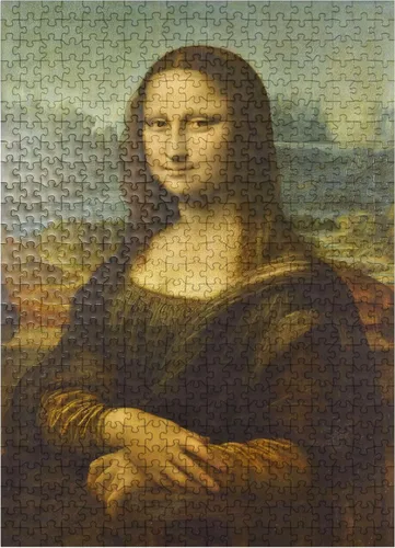 Miniatura 7 de MyPuzzle Mona Lisa - Lisa Del Giocondo by Leonardo Da Vinci - Rompecabezas premium de 100 piezas para adultos