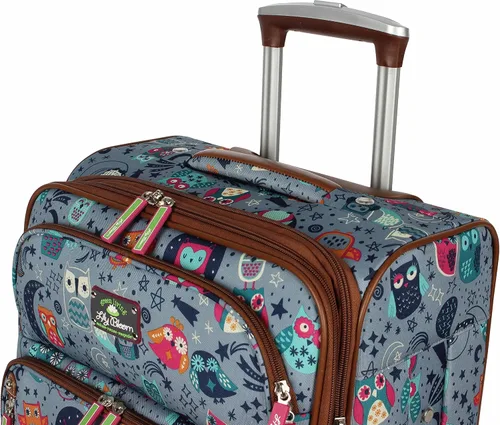 Miniatura 6 de Lily Bloom Juego de equipaje 4 piezas de la colección de maletas con ruedas giratorias para mujer