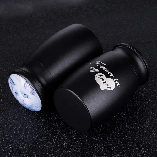 Miniatura 6 de Bivei Urnas pequeñas para cenizas humanas, urna personalizada de recuerdo con foto y texto para hombres y mujeres, mini urnas para adultos