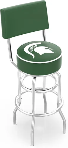 Miniatura 4 de The Holland Bar Stool Company L7C4 - Taburete giratorio con doble anilla cromada (Leprechaun)
