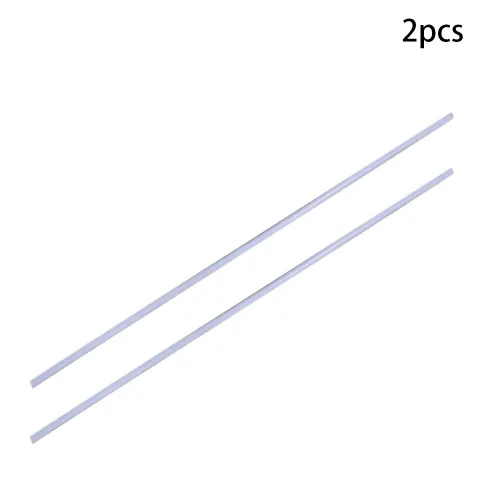 Miniatura 3 de Bettomshin 2 varillas de polioximetileno POM 0.394 in/0.39 "diámetro externo 3.3 ft/3.28 pies de longitud redondo duro palo ingeniería plástico