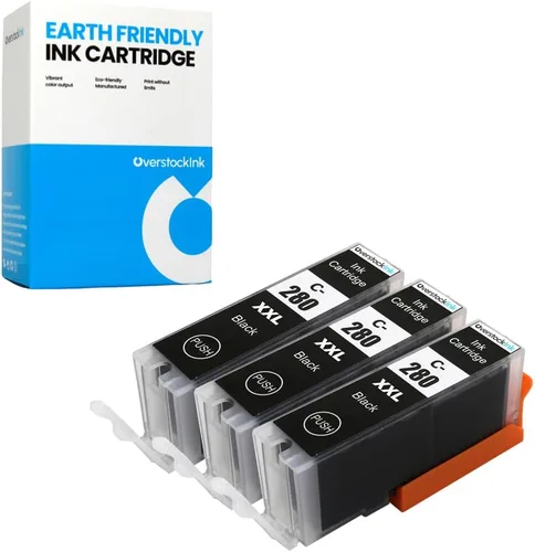 Miniatura 19 de 280XXL Pigment Black Replacement Ink Cartridge for Canon Printers (2 Pigment Black)