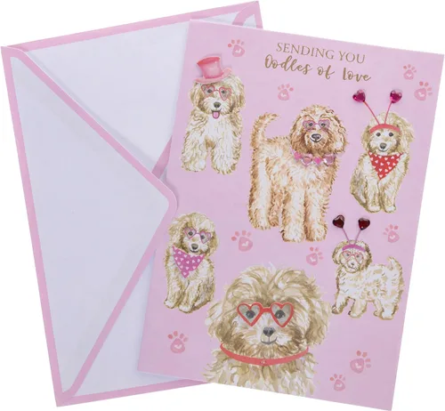 Miniatura 18 de Graphique Cherry Much - Tarjeta de San Valentín hecha a mano, romántica, de amor y lindo saludo, aniversario, esposa, novia, marido, novio, ella