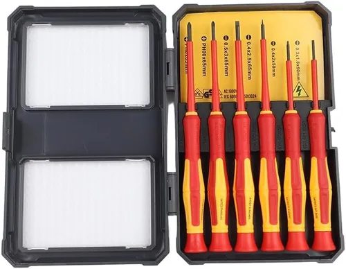 Miniatura 8 de 6 In1 Screwdriver Bit Set 1000V Insulated Magnetic Screw Driver VDE-9906 Insulated Screwdriver Set Electrician Repair Tools