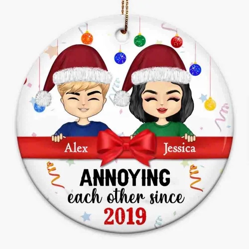 Miniatura 27 de Adorno de cerámica personalizado de todas las cosas extrañas que he encontrado en línea You're by Far My Favorite Adorno de cerámica para esposo y 29