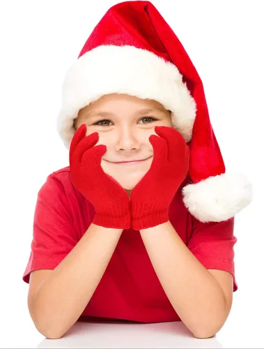 Miniatura 4 de 3 pares de guantes para niños pequeños, guantes de punto cálidos de invierno, guantes de dedo completo para niños y niñas
