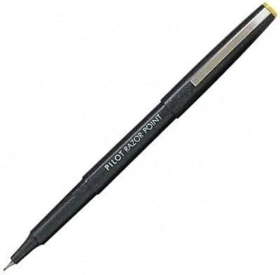 Pilot Razor Point 11001 - Marcador de línea fina, color negro