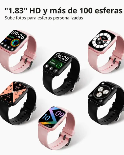 Miniatura 7 de DIVElink Relojes inteligentes para hombres y mujeres, rastreador de actividad física con monitor de frecuencia cardíaca, IP68, impermeable, más