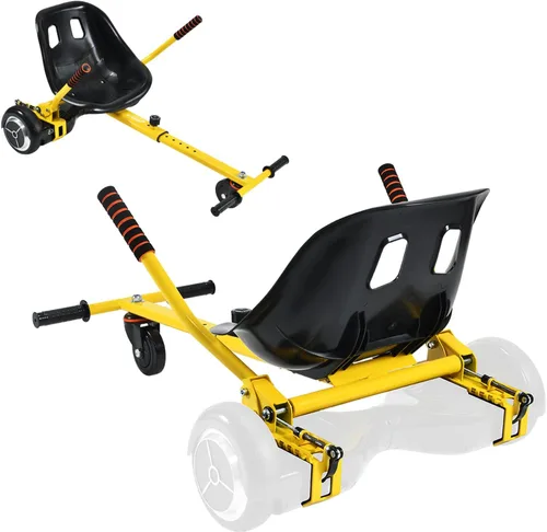Miniatura 9 de Hishine Accesorio de asiento para aeropatineta de 6.5 a 10 pulgadas, diseño mejorado sin necesidad de correas de velcro, kit de conversión Go Kart