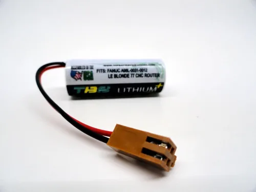 Miniatura 2 de 2PC GE Fanuc CR17450E-RL, CR17450SE-RL, A02B-0200-K102, PLC batería de repuesto PLC 3.0V