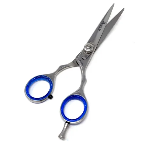 Miniatura 3 de Tijeras profesionales de peluquería de 5.5 pulgadas, acero inoxidable, tijeras de corte de pelo ligeras para peluquería, peluquería