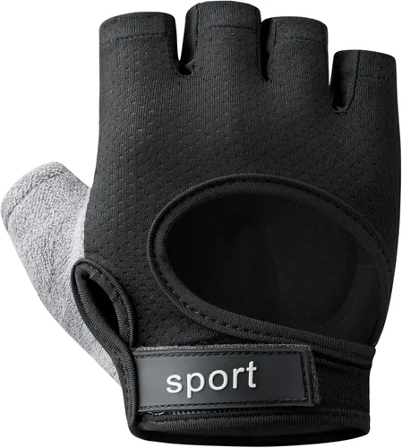 Miniatura 2 de Guantes de levantamiento de pesas para mujeres y hombres, protegen las manos y reducen la presión de la muñeca para gimnasio, entrenamiento