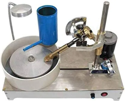 Miniatura 2 de JAIN YA NA - Máquina de facetado de gemas de 110-240 V, pulidora plana de jade 0-1800 RPM (mango de escala 96)