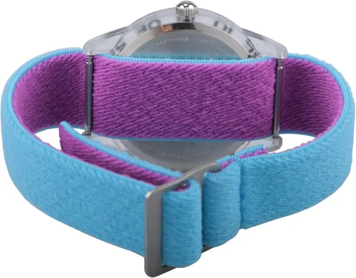 Miniatura 2 de Disney Frozen Kids Plastic Time Teacher Analog Quartz Nylon Strap Watch