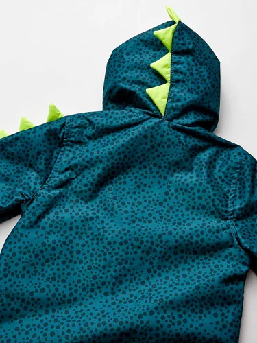 Miniatura 2 de Carter's Critter Rainslicker - Chaqueta impermeable ligera para niños, Verde