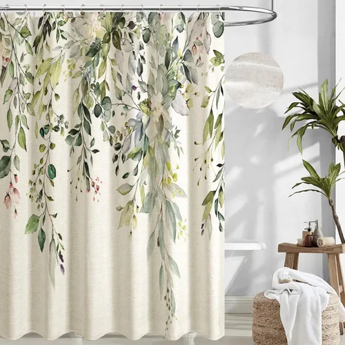Miniatura 7 de Linen Checkerboard Shower Curtain Seats,Mid-Century Geometric Curtains for Bathroom,Morden Boho Colorful Art Shower Curtains 72x72 Inch