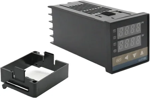 PID Digital Intelligent Temperature Controller REX-C100 K/Universal Input SSR/Relay Output Thermostat 110V to 240V Work Voltage ( Color : K in Relay
