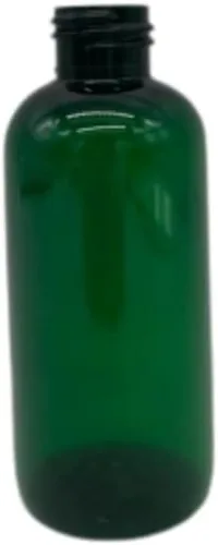 Miniatura 3 de Natural Farms Botellas verdes Boston sin BPA de 4 onzas, paquete de 6 recipientes de plástico vacíos recargables, aceites esenciales, aromaterapia