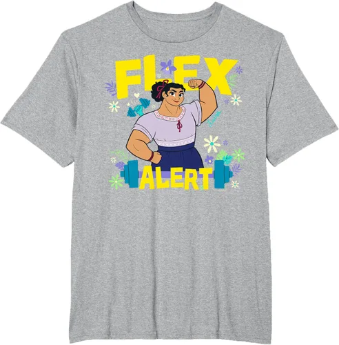 Miniatura 38 de Disney Encanto Luisa Madrigal Flex Alert Camiseta, Negro