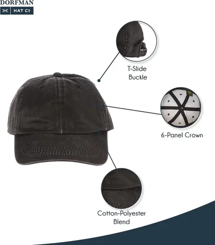 Miniatura 6 de Dorfman Hat Co. - Gorra de algodón para hombre