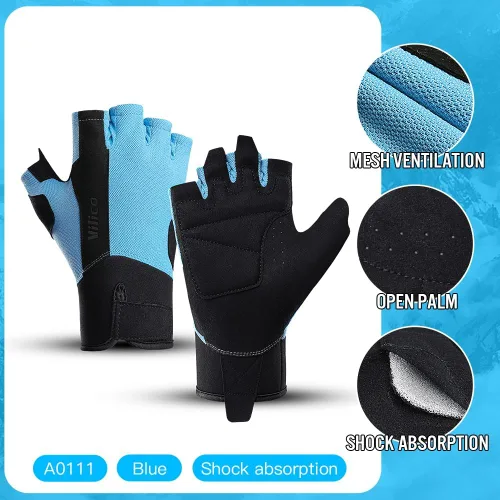 Miniatura 2 de Guantes de levantamiento de pesas para hombres, guantes de entrenamiento para mujeres, guantes de gimnasio transpirables y cómodos, antideslizantes