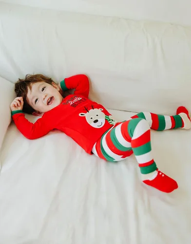 Miniatura 4 de VAENAIT BABY Conjunto de pijama a cuadros a juego para niños, adultos, familia, Halloween, Navidad, Navidad, vacaciones, búfalo