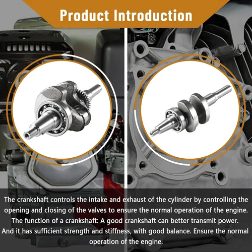 Miniatura 3 de Cigüeñal compatible con motores Honda GX270 para Predator 301cc 8HP 9HP