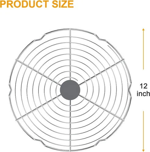 Miniatura 4 de Paquete de 2 rejillas de calentamiento para parrilla Blackstone, calentador universal para plancha Weber Chargriller de superficie plana de mesa