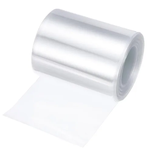 Miniatura 28 de MECCANIXITY Envoltura de Batería de PVC Termorretráctil de 127 mm de Diámetro 200 mm Plana 10 Pies (3 metros) Negra con Buena Aislación para Paquete