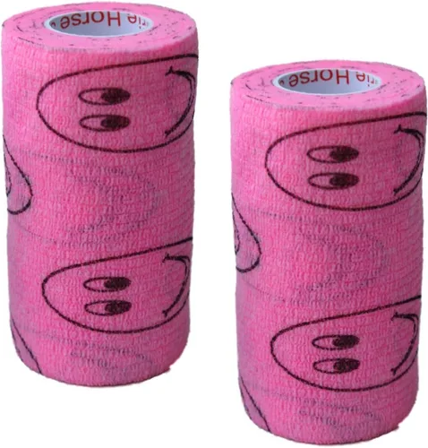 Miniatura 21 de Cinta adhesiva para veterinarios (negro) (paquete de 2) (4 pulgadas x 15 pies), autoadhesiva, adherente, cohesiva, flexible, autoadhesiva, rollo