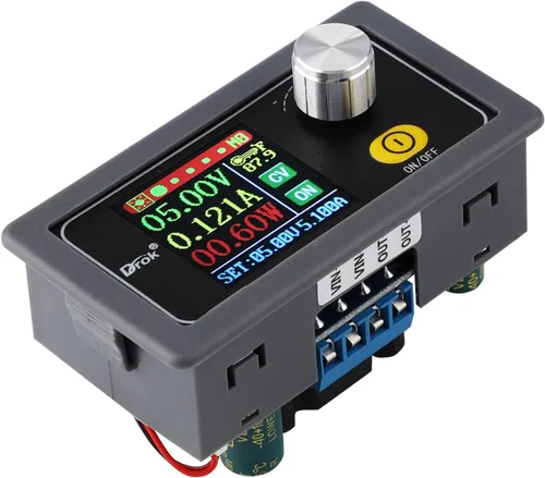 Miniatura 3 de DROK Regulador de Voltaje Ajustable CC, Convertidor Buck Boost 6.0V-36V 9v 12v a CC 0.6-36V 24v 5A Panel de Fuente de Alimentación, Módulo