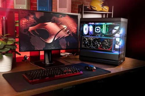 Miniatura 12 de iBUYPOWER Y40BA9N57T01 - Computadora de escritorio negra para juegos Y40 PRO AMD Ryzen 9 7900X, NVIDIA GeForce RTX 5070Ti 16GB GPU, 32GB DDR5 RGB