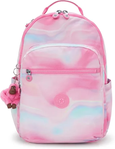 Miniatura 43 de Kipling Mochila para portátil Seoul de 15 pulgadas para mujer, duradera, espaciosa, con correas acolchadas para el hombro, funda protectora
