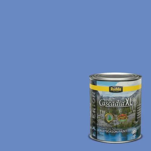 Miniatura 114 de Rodda Paint CASCADIA XL - Pintura satinada e imprimación para exteriores en uno, cuarto de galón, ancla
