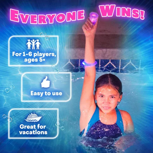 Miniatura 6 de Dive Diamonds - Juguetes de buceo y juguetes de piscina iluminados para niños Edades de 4 a 8 años, 1 a 8 jugadores Juguetes de piscina que