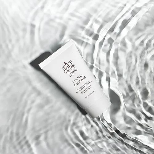 Miniatura 4 de Salt Cellar Spa - Crema mineral para manos del Mar Muerto, loción hidratante para piel seca y agrietada enriquecida con glicerina, aceite de oliva