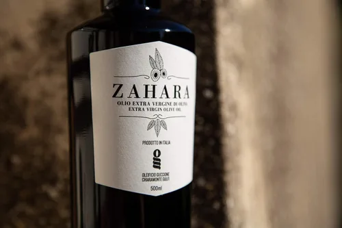 Miniatura 7 de Aceite de oliva virgen extra Zahara de Italia AOVE puro siciliano Cosecha temprana rica en polifenol prensado en frío Ganador de múltiples