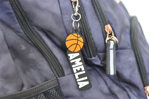 Miniatura 4 de Etiqueta de bolsa deportiva personalizada para botellas de agua, deportes, gimnasio y bolsas. Llavero personalizado para entrenadores, regalos