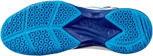Miniatura 2 de YONEX Power Cushion 39 Zapatos de bádminton para interior (blancoazul) (5.5), BlancoAzul