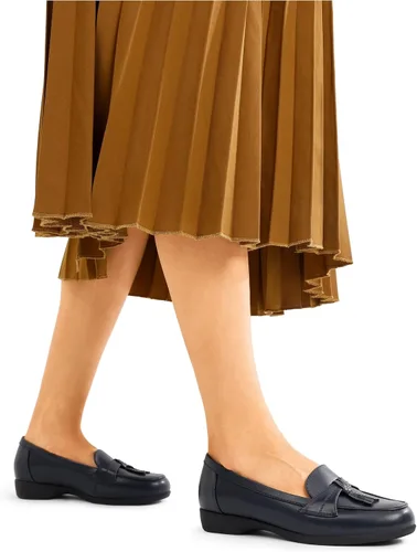 Miniatura 6 de DREAM PAIRS Mocasines cómodos y elegantes para mujer, zapatos de trabajo casuales de negocios, oficina, soporte de arco de piel sintética, punta